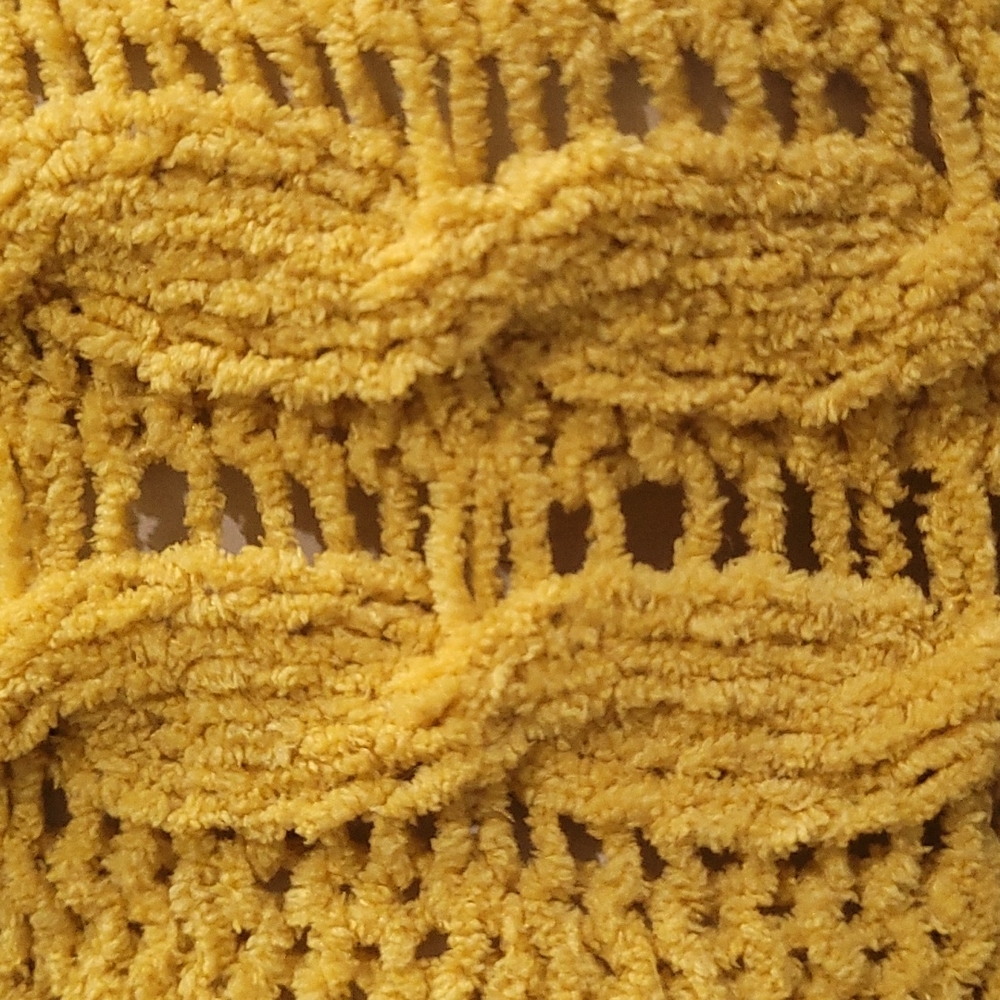 Fuzzy Mustard Sweater - Picture 2 of 6